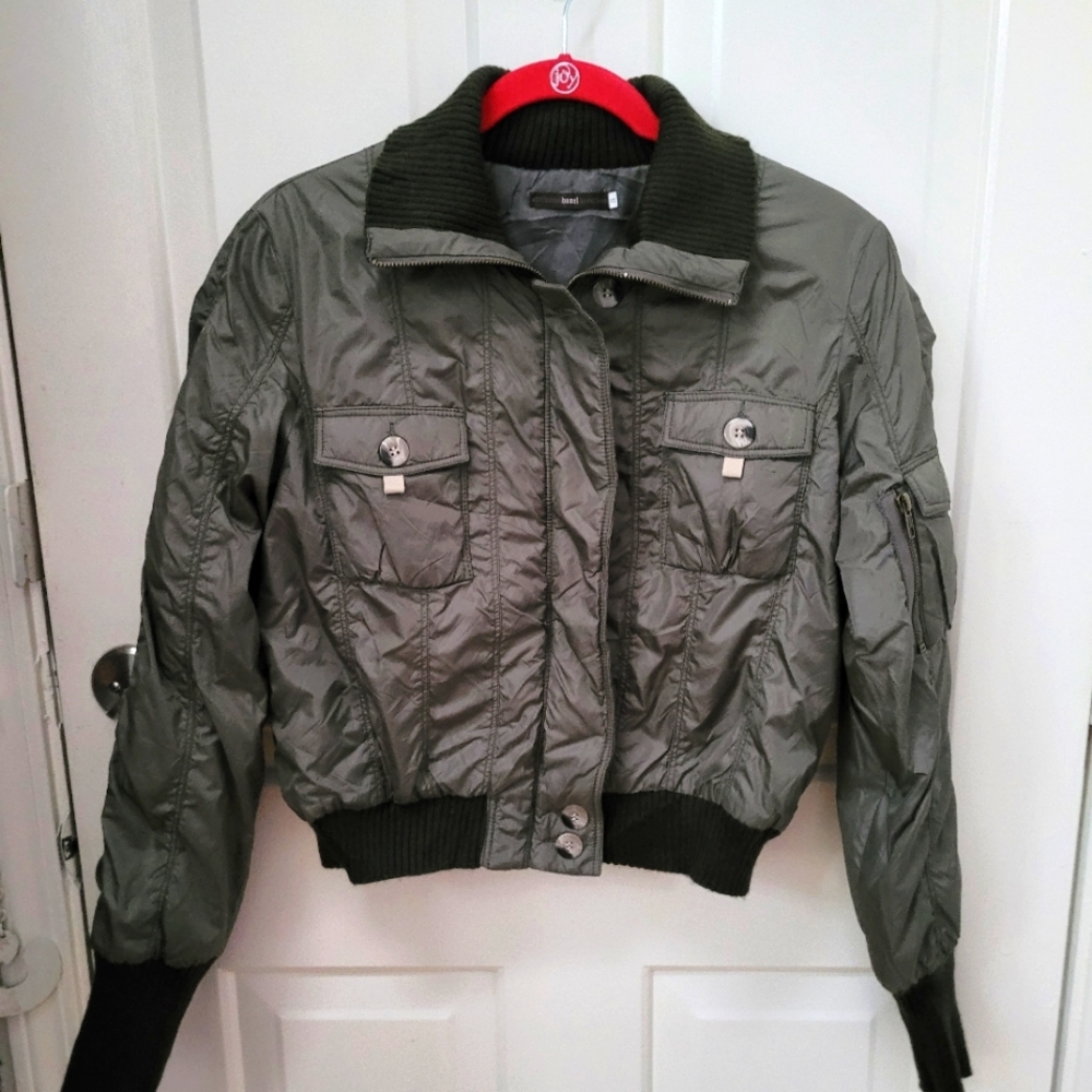 Hazel Women's Jacket Military Green-Small